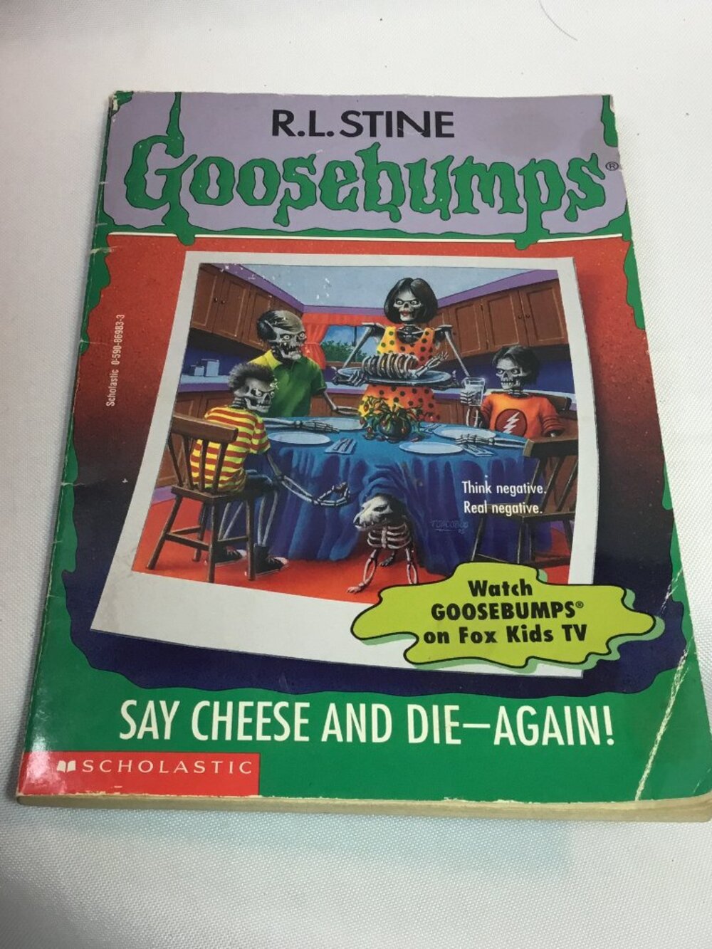 Say Cheese and Die, Again! by R. L. Stine (1996, Trade Paperback)